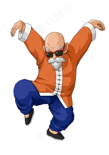 经典漫画七龙珠人物