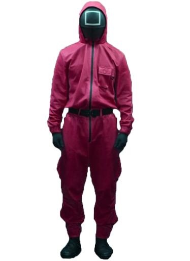 PNG乌贼游戏警卫服免抠(534x731)