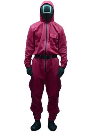 PNG乌贼游戏警卫服免抠