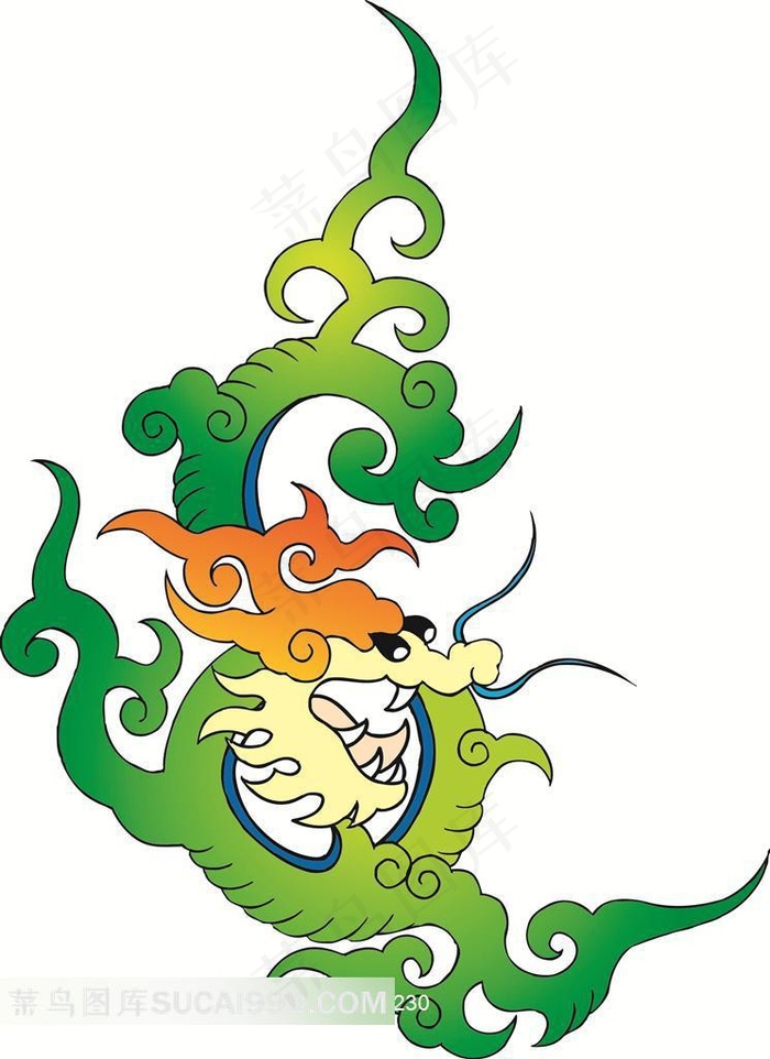 吉祥龙素材图片