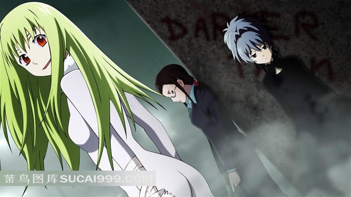 裸体动漫美少女插画