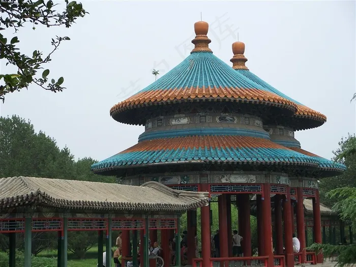 双环亭故宫摄影摄影图片