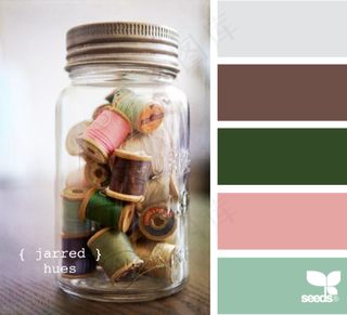 古董配色色卡色彩搭配