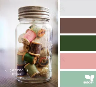 古董配色色卡色彩搭配