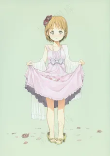 可爱动漫小女生图片