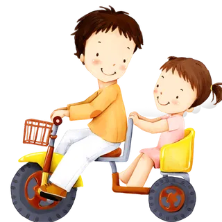 卡通 素材 人物 动画 插图