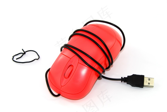 红色鼠标图片