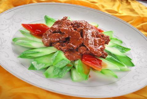 XTS119云南小瓜炒爽肉 XTS119云南小瓜炒爽肉