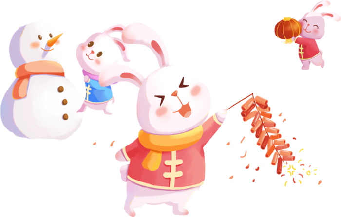 年年有你喜庆兔