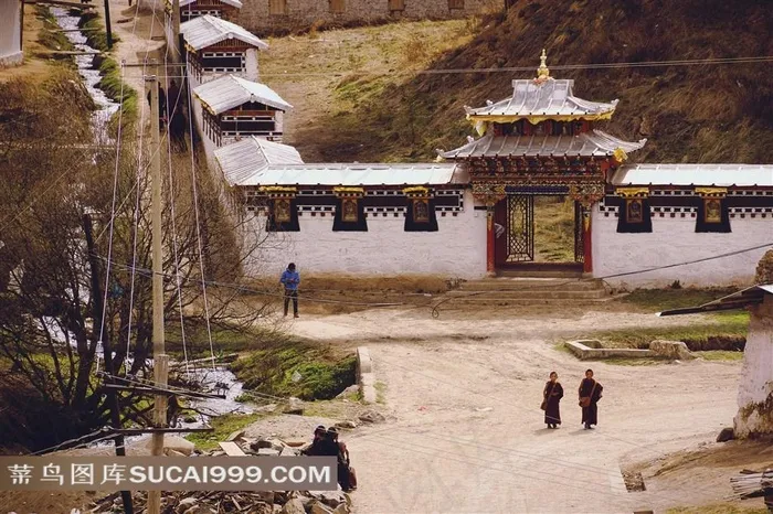 甘南郎木寺旅游文化景观