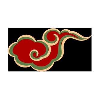 中国风中式国潮敦煌云纹祥云插画图案云朵云彩元素PSDAI设计素材