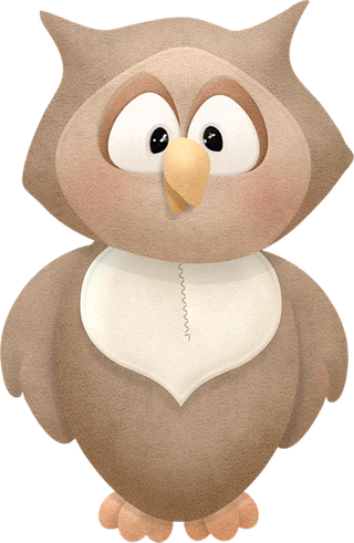 猫头鹰卡通素材