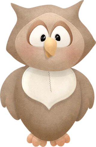 猫头鹰卡通素材