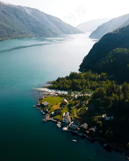 山水人家风景图片 山水人家风景图片