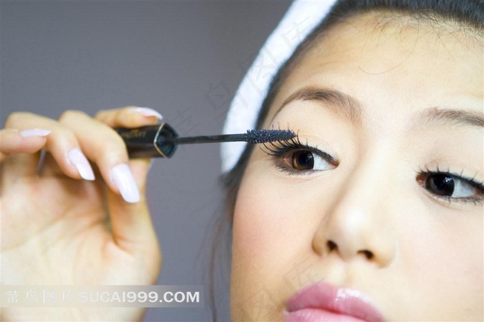 美女化妆素材大图