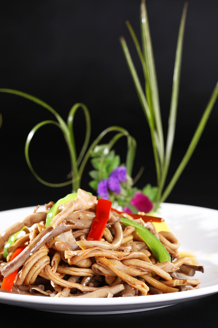 R00993鲜茶树菇爆鸭肠