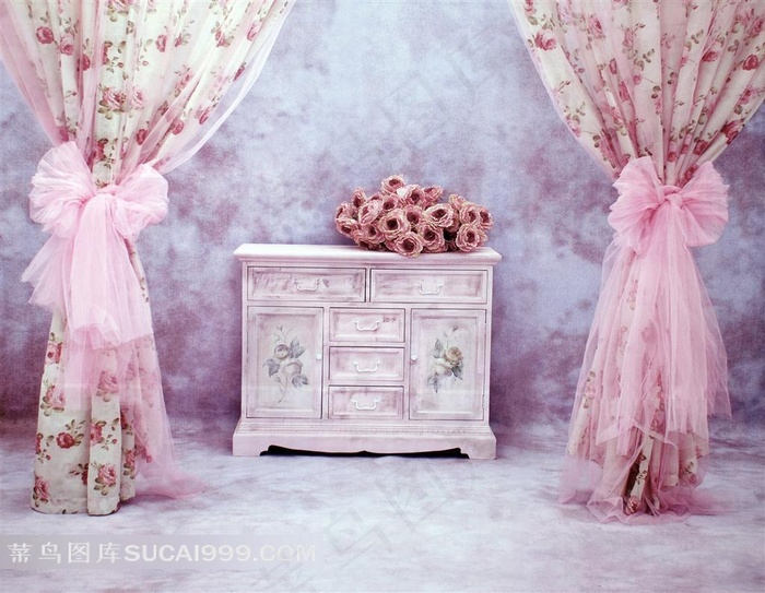 幕布箱柜摄影背景图片