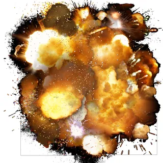 动漫爆炸场面背景