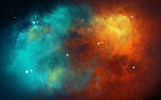 元宇宙世界天空背景墙风景