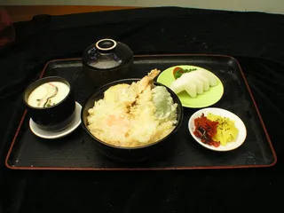 3169炸虾盖饭定食