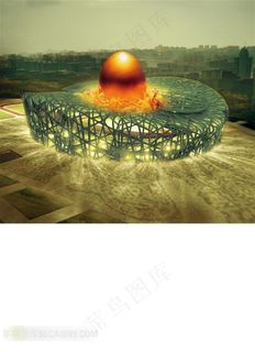 北京奥运鸟巢场馆图片