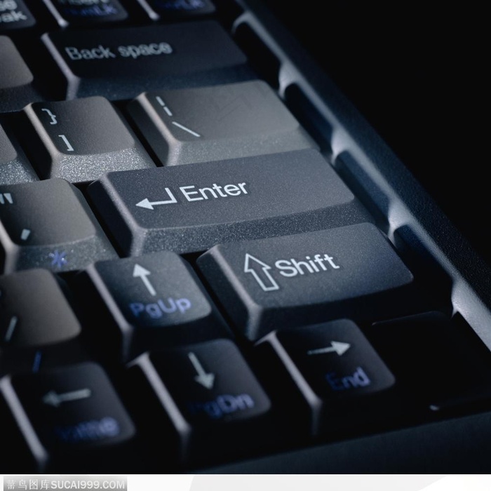 黑色键盘按键大图
