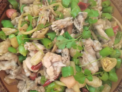 泡椒牛蛙实拍菜谱菜品图片