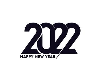 设计 2022 数字 新年 素材