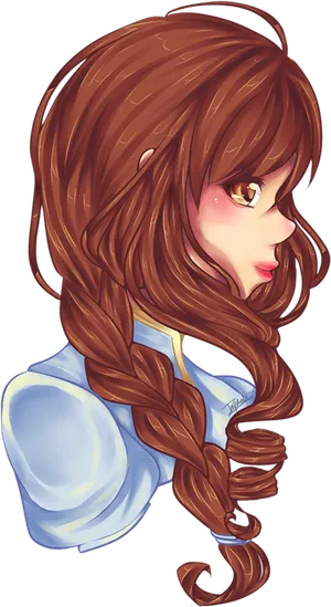 卷发女孩素材卡通简笔人物素材 卷发女孩素材卡通简笔人物素材