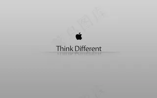 苹果标简单背景