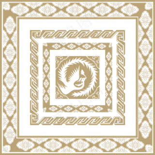 中国风传统吉祥寓意图案古代喜庆祥瑞纹样纹饰PNG免抠
