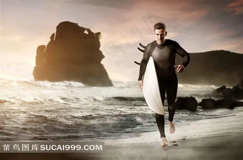 海边冲浪帅哥图片 海边冲浪帅哥图片