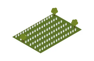 分析图素材图标集合景观建筑立面插画场景AI矢量图形设计