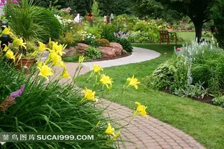 唯美花园高清图片素材