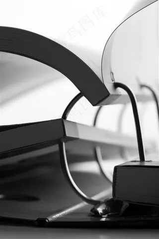 高清笔记本骨架素材特写图片