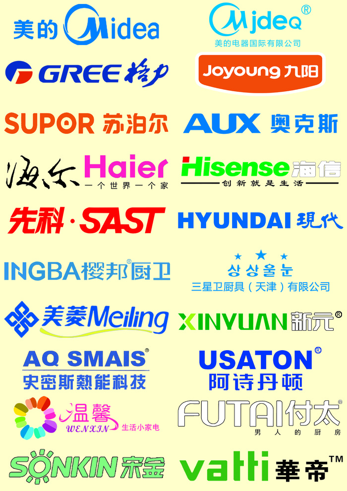 电器品牌标志