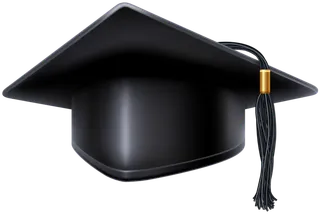 黑色博士帽素材