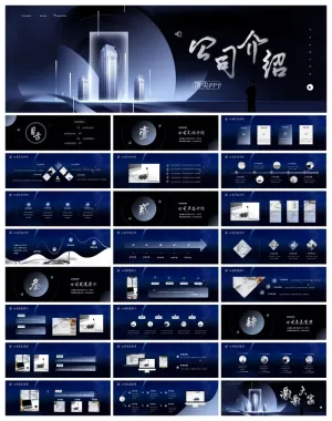 33套商业路演PPT模板合集 (17)