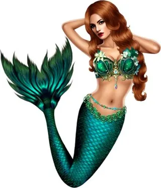 美人鱼 PNG免抠