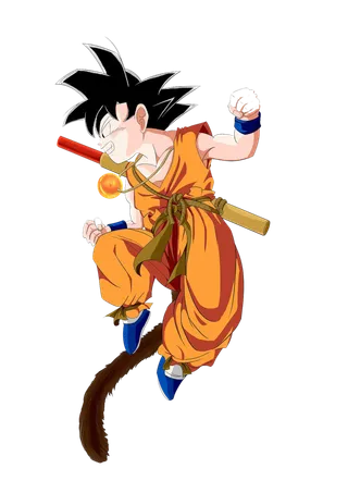 蜡笔小新龙珠赛亚人卡通