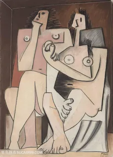 毕加索手绘抽象*装饰画 毕加索手绘抽象*装饰画