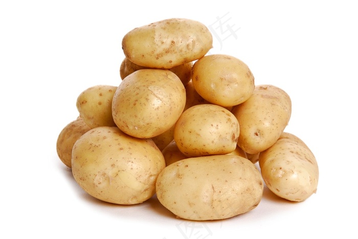 堆放的土豆高清图片