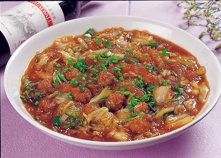 95C-043大白菜粉丝烩肉丸 95C-043大白菜粉丝烩肉丸