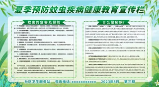 夏季防蚊虫宣传