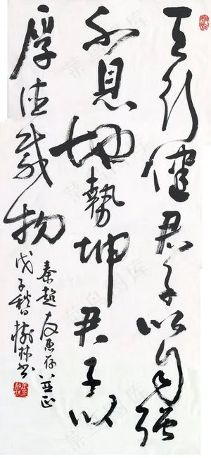 张树林书法 天行键 张树林书法 天行键