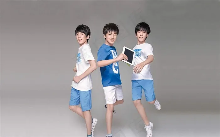 tfboys组合写真素材图片