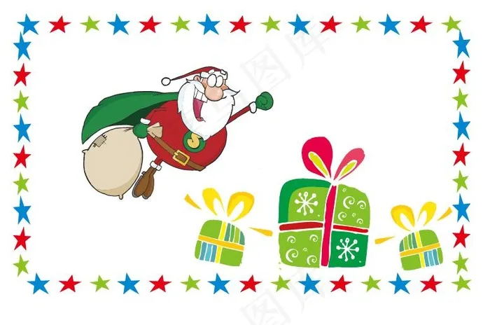 圣诞节素材ai矢量模版下载