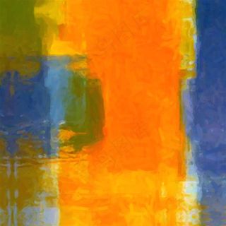 抽象艺术油画壁画北欧风格