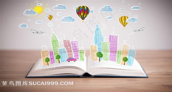 唯美创意书籍图片