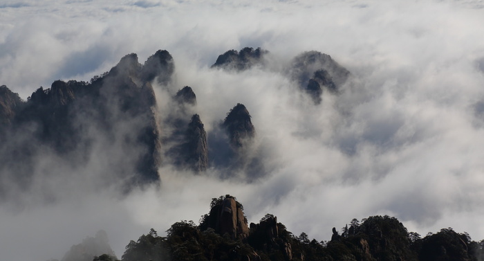 安徽黄山云海风景图片-第7张